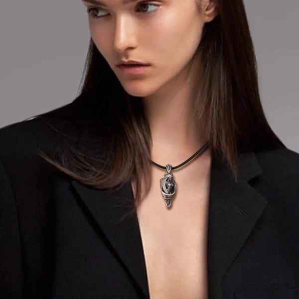 Silver Woman Pendant-ToShay.org