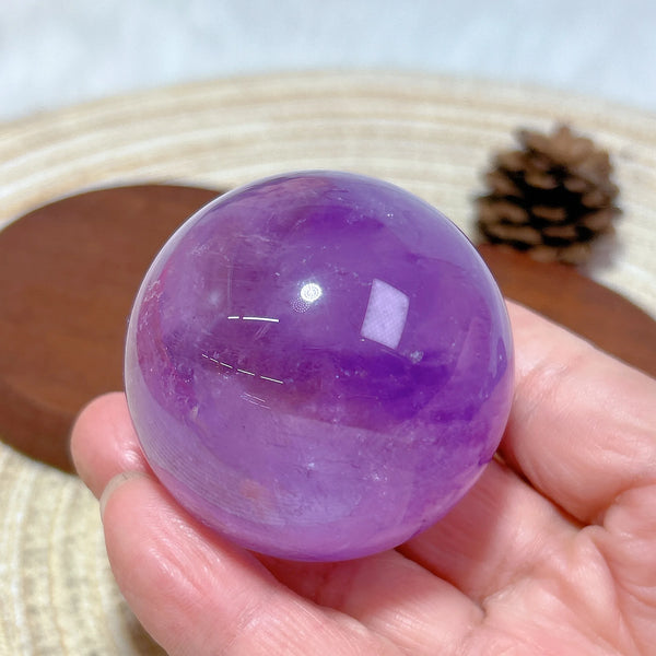 Purple Amethyst Ball-ToShay.org