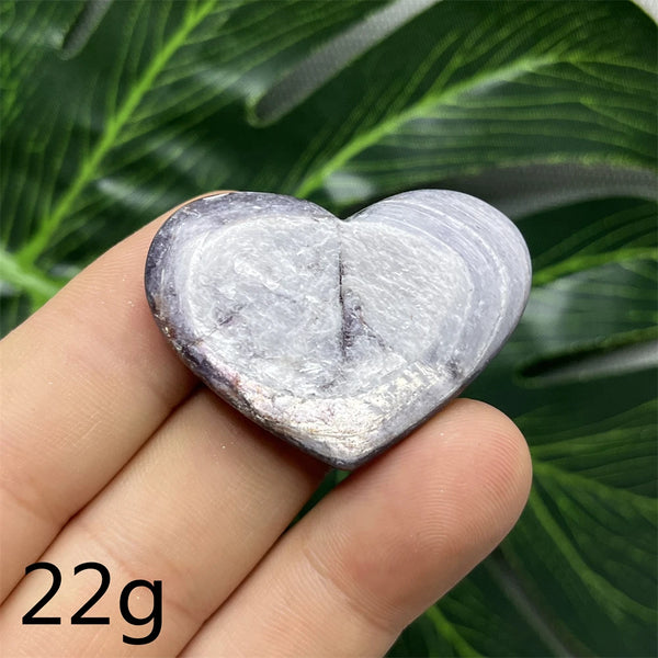 Purple Mica Crystal Heart-ToShay.org