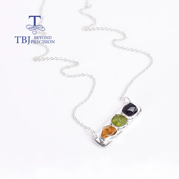 Quartz Crystal Silver Pendant-ToShay.org