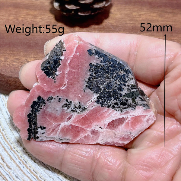 Pink Rhodochrosite Slab-ToShay.org