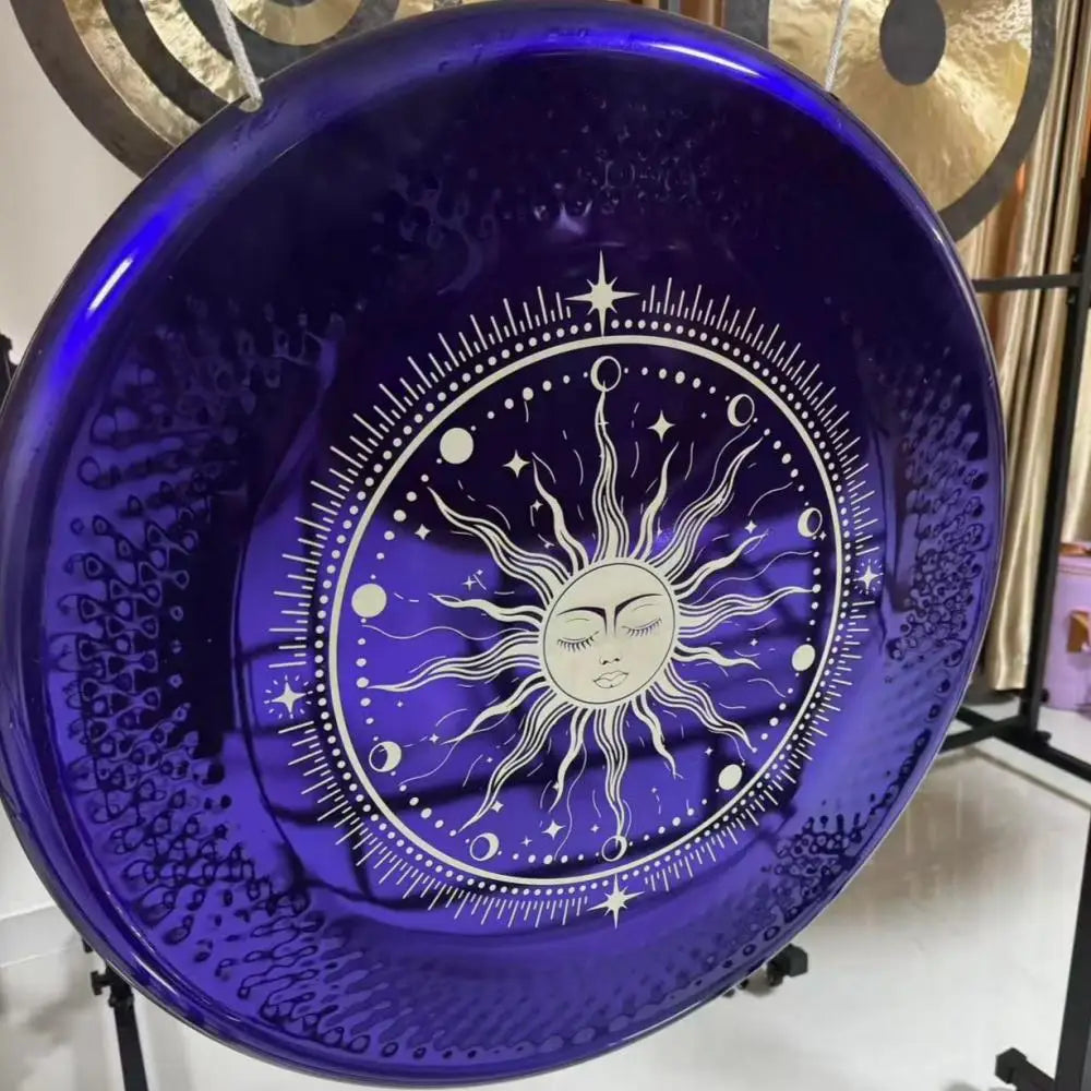 Blue Nickel Sun Gong-ToShay.org