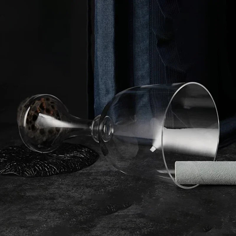 Clear Crystal Singing Chalice-ToShay.org