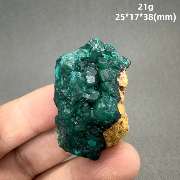 Green Dioptase Quartz-ToShay.org
