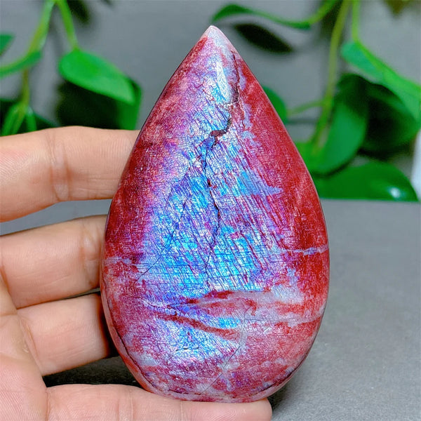 Red Moonstone Crystal Flame-ToShay.org
