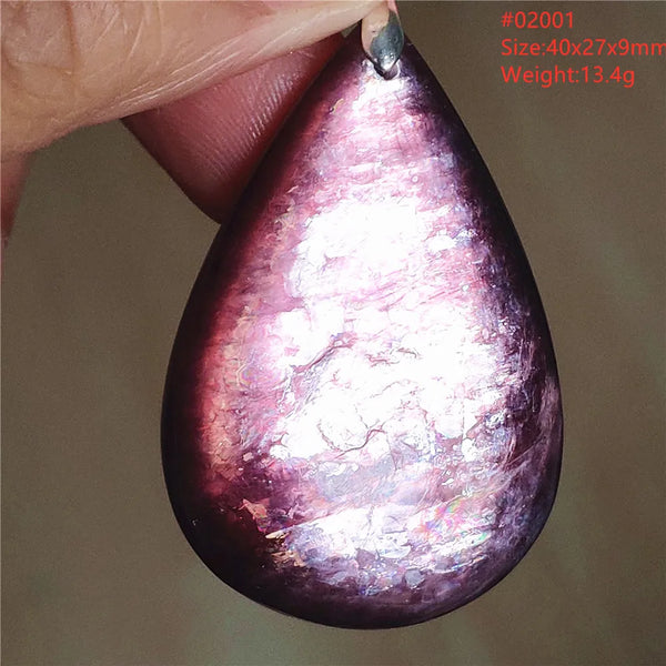 Purple Red Lepidolite Quartz-ToShay.org