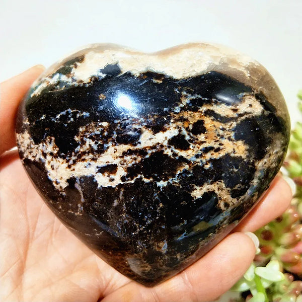 Grey Opal Heart-ToShay.org