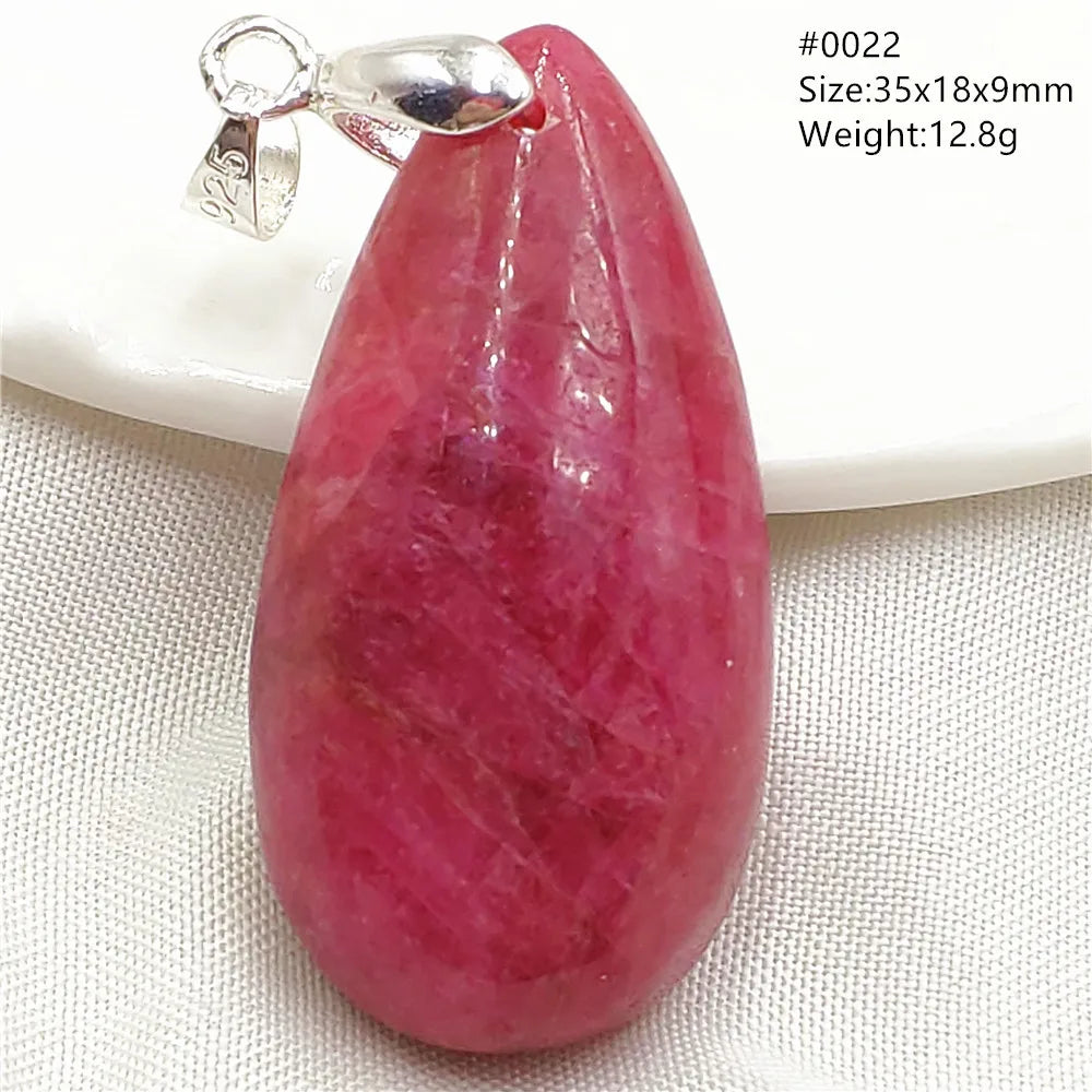 Red Rose Rhodonite Pendant-ToShay.org