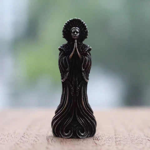 Silver Praying Monk Pendant-ToShay.org