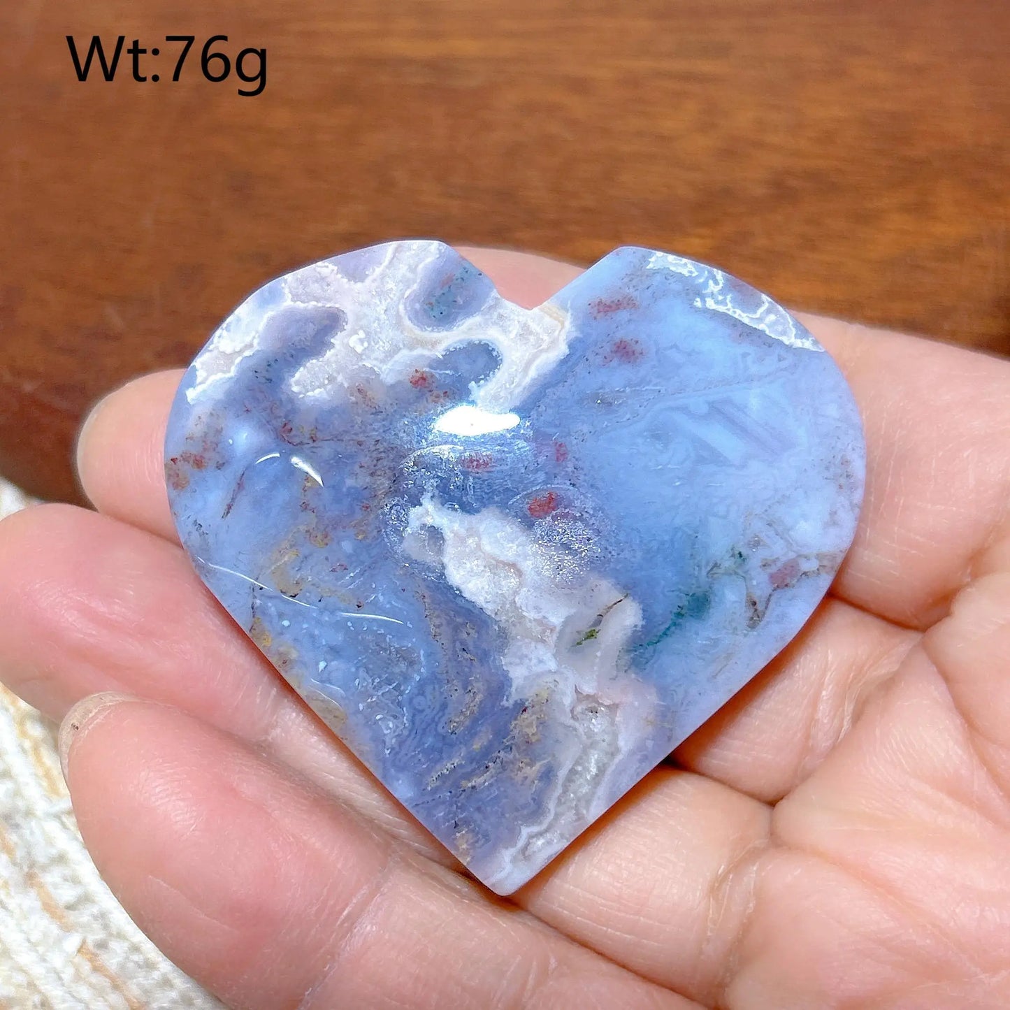 Green Moss Agate Heart-ToShay.org