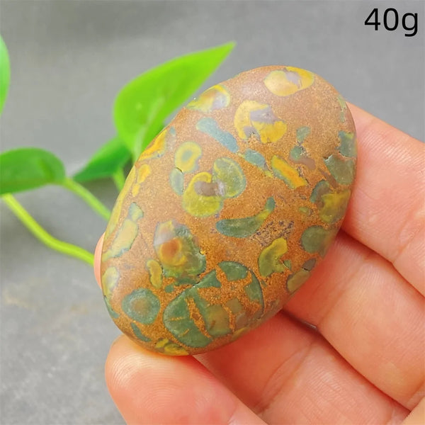 Green Rainforest Palm Stone-ToShay.org