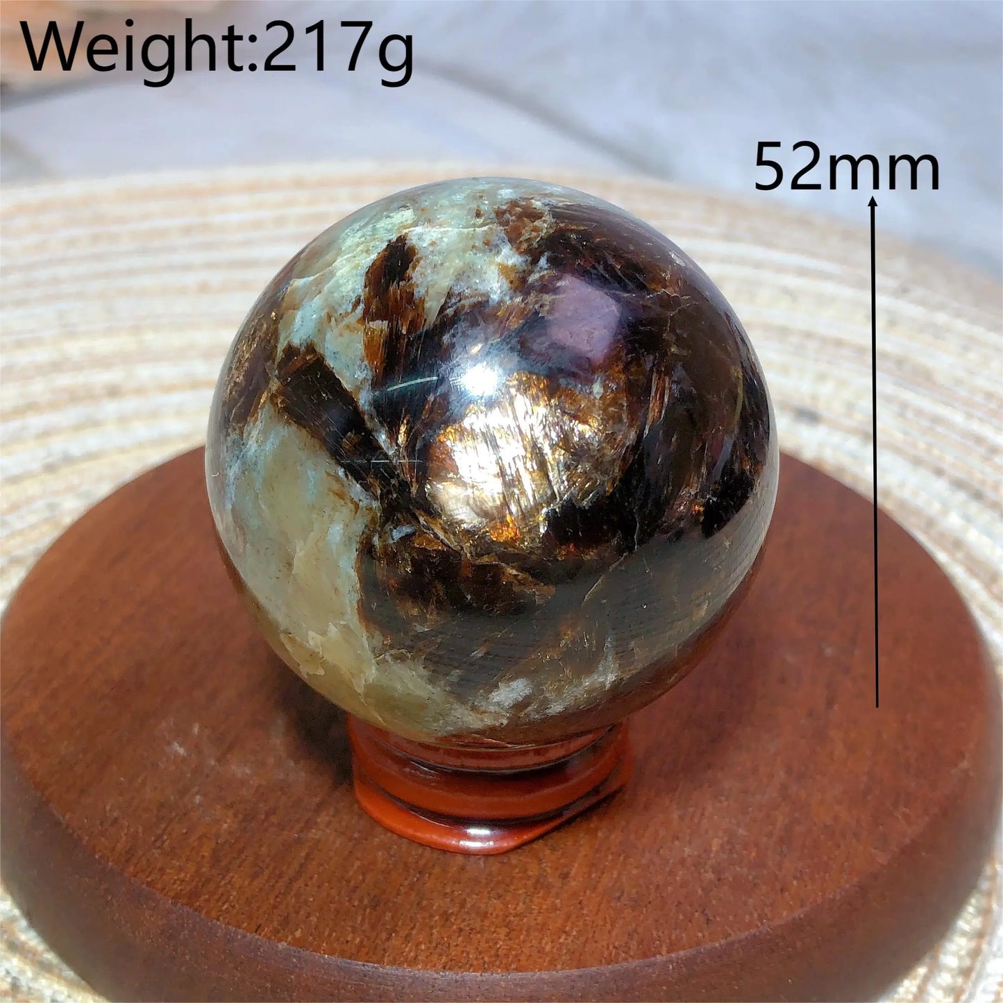 Gold Flash Phlogopite Balls-ToShay.org