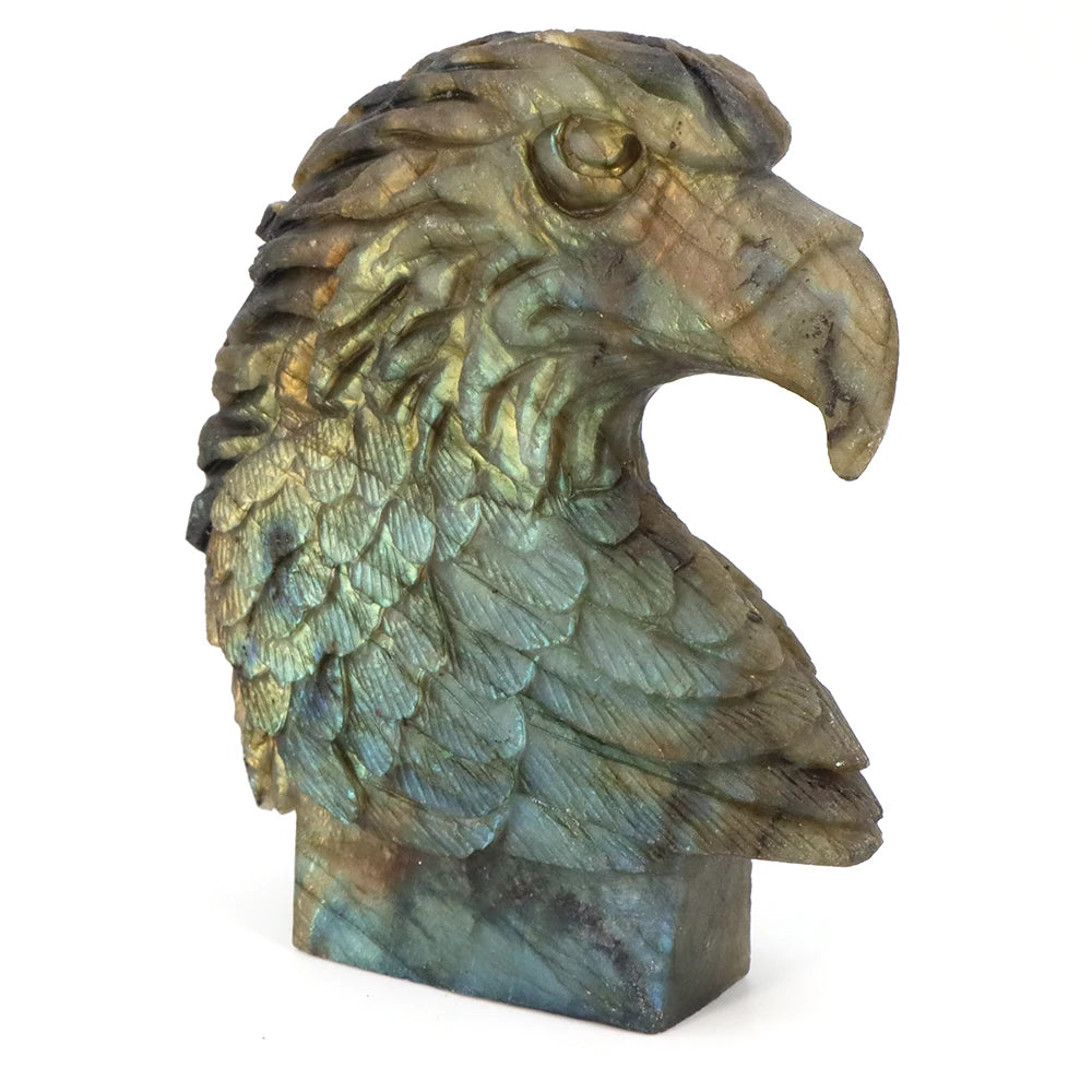 Blue Labradorite Eagle Head-ToShay.org