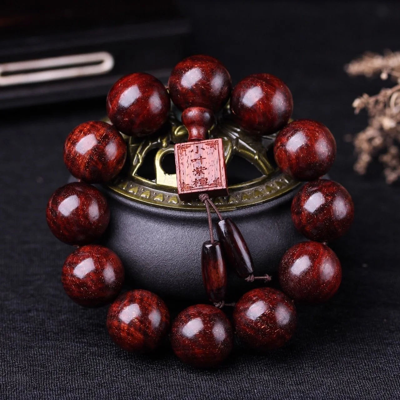 Red Sandalwood Beads-ToShay.org