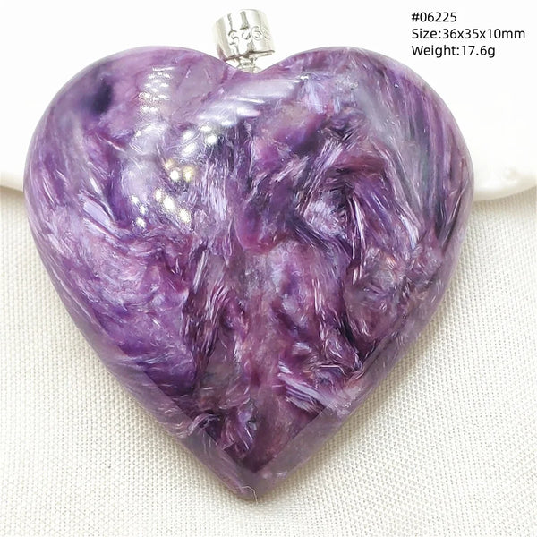 Purple Charoite Pendant-ToShay.org