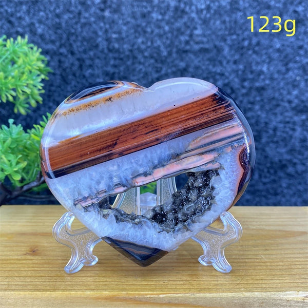 Black Agate Heart-ToShay.org