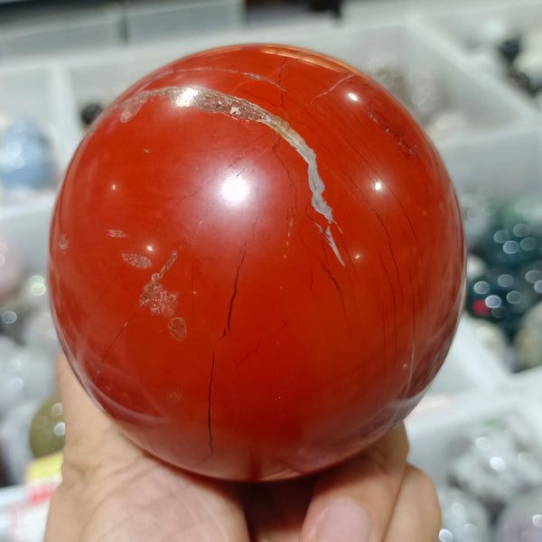 Red Jasper Ball-ToShay.org