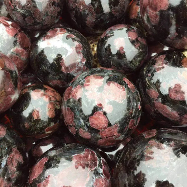 Red Garnet Crystal Ball-ToShay.org