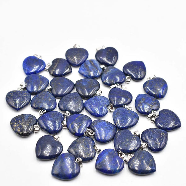 Blue Lapis Lazuli Hearts-ToShay.org