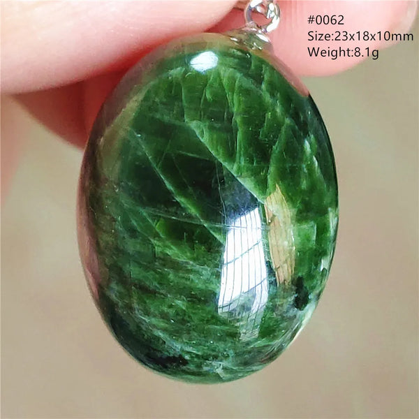 Green Diopside Pendant-ToShay.org