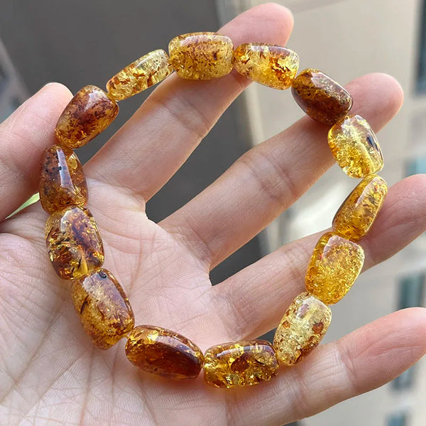 Yellow Amber Bracelet-ToShay.org