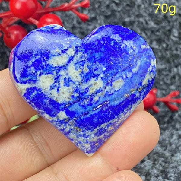 Blue Lapis Lazuli Hearts-ToShay.org