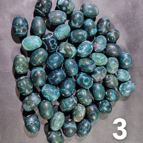 Tibetan Agate Dzi Beads-ToShay.org
