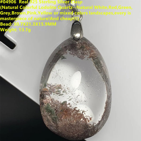 Black Rutilated Quartz Pendants-ToShay.org