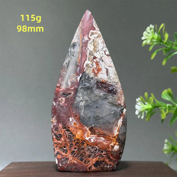 Red Agate Torch-ToShay.org