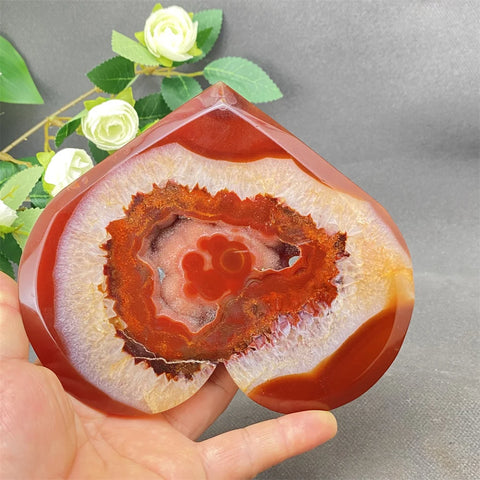 Red Agate Heart-ToShay.org