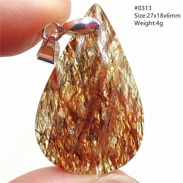 Copper Black Rutilated Quartz-ToShay.org