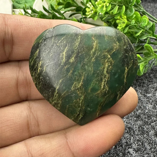 Green Emerald Stone Heart-ToShay.org