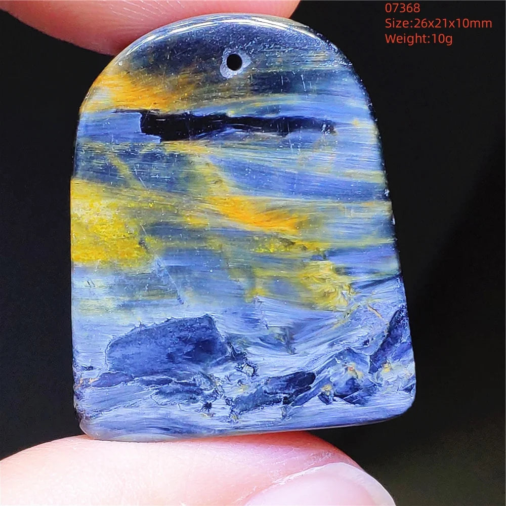 Blue Pietersite Pendant-ToShay.org