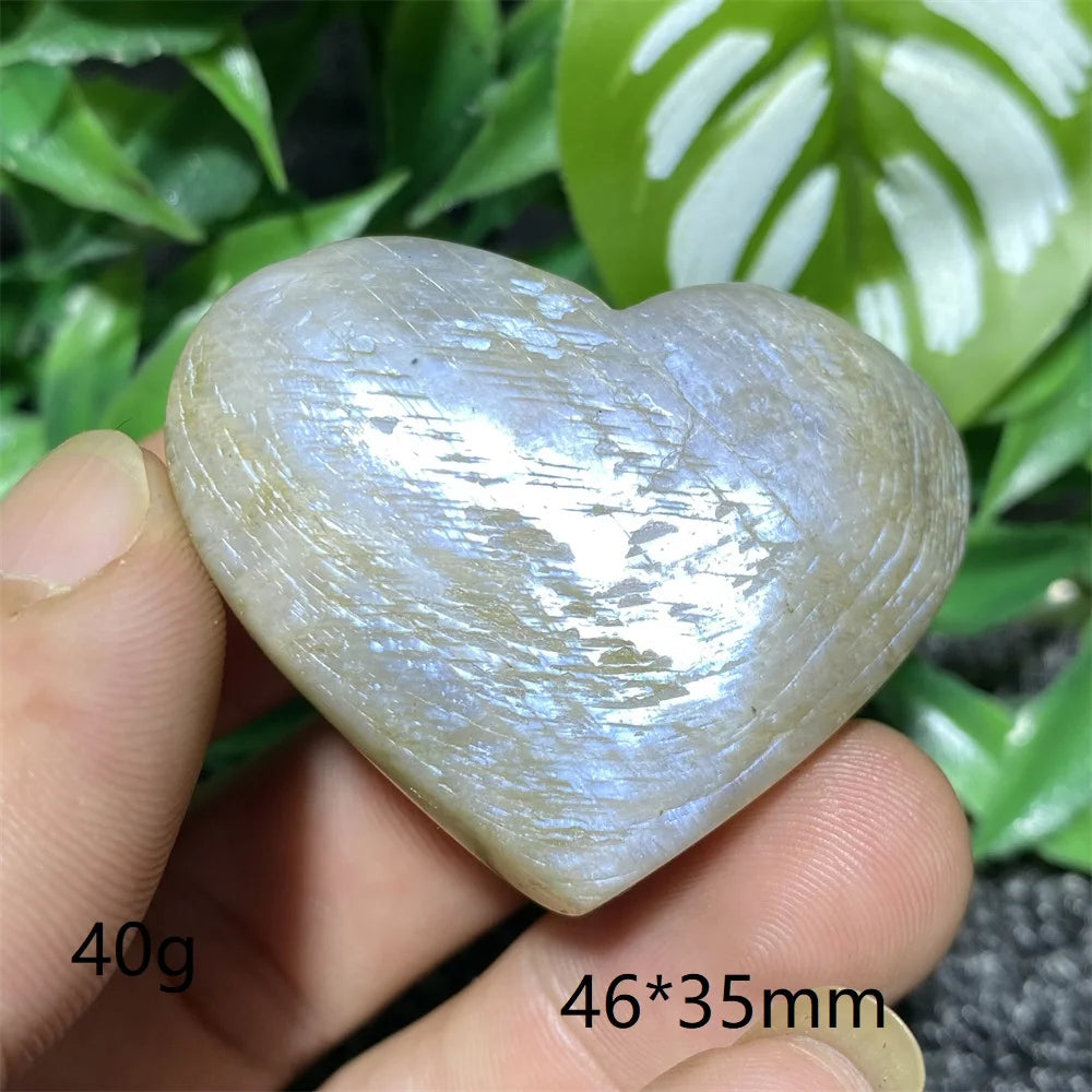 Blue Moonstone Heart-ToShay.org