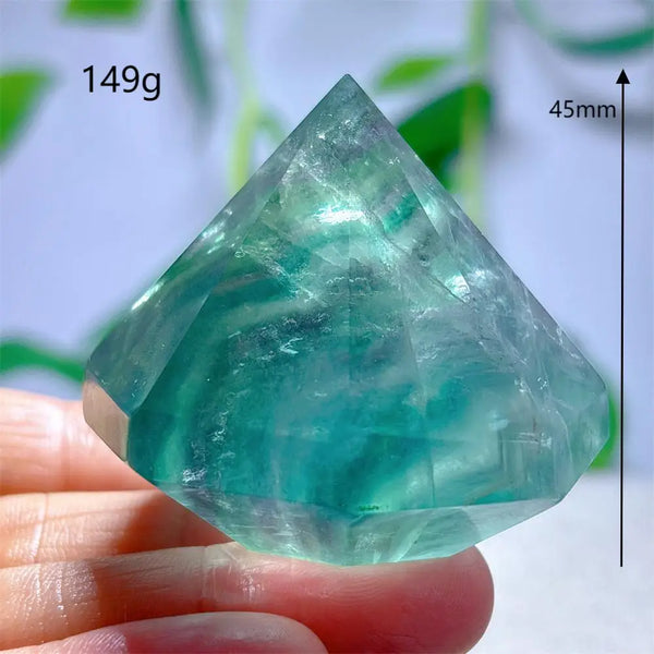 Rainbow Fluorite Diamond-ToShay.org