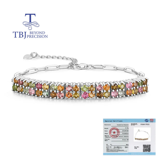 Mixed Tourmaline Bracelet-ToShay.org