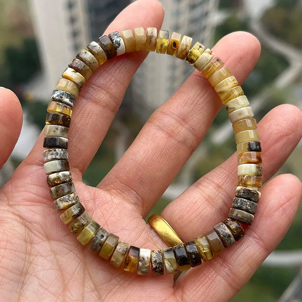 Yellow Amber Bracelet-ToShay.org