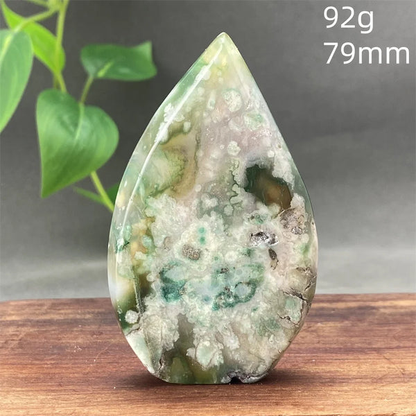 Green Cherry Blossom Agate-ToShay.org