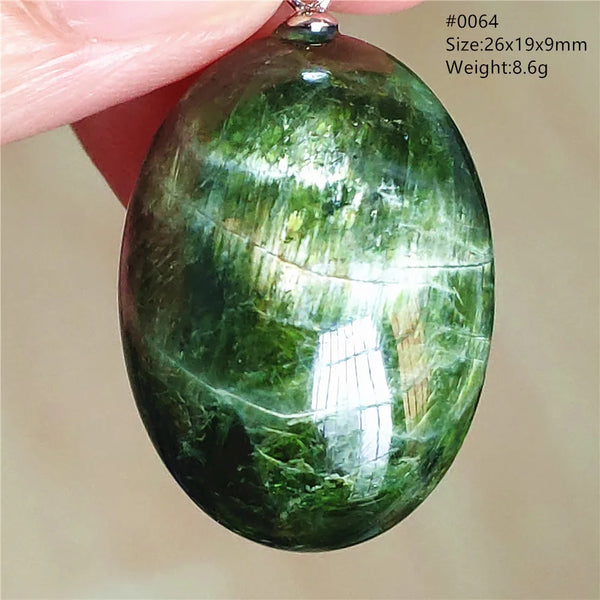Green Diopside Pendant-ToShay.org