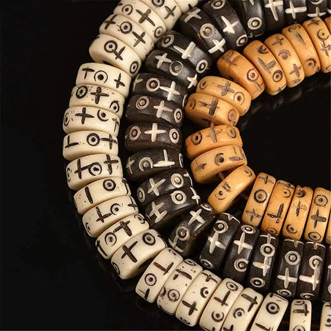 Tibetan Yak Bone Beads-ToShay.org