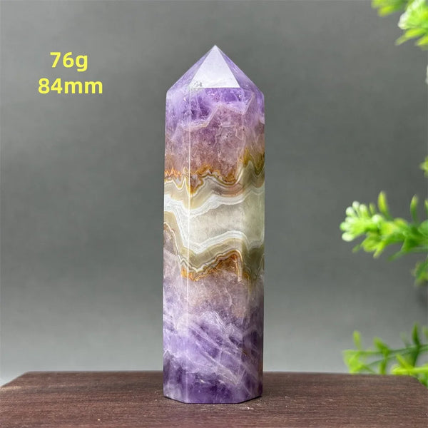 Purple Amethyst Wand-ToShay.org