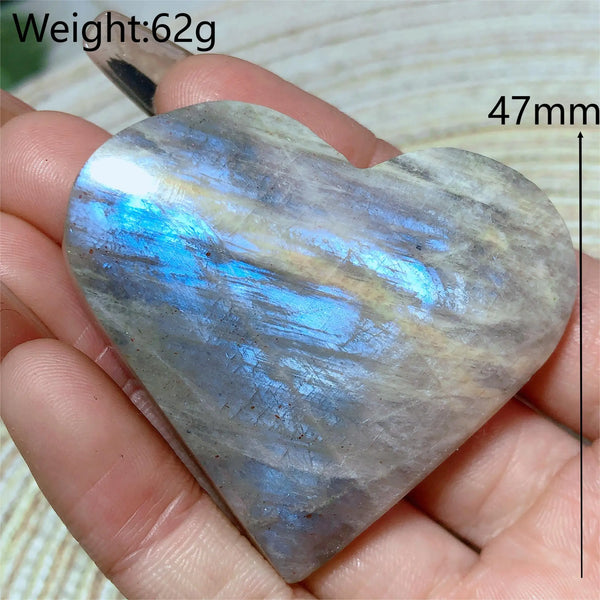 Blue Rainbow Moonstone Hearts-ToShay.org