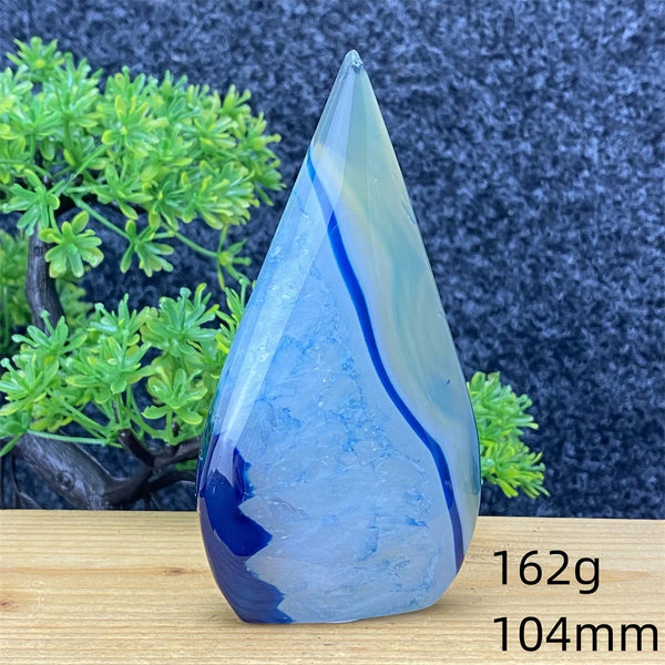 Blue Agate Torch-ToShay.org