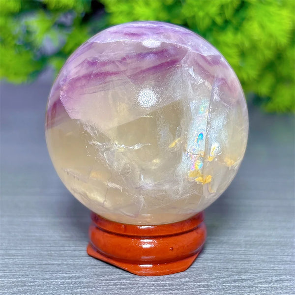 Violet Fluorite Crystal Ball-ToShay.org
