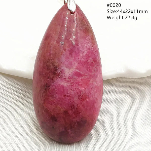 Red Rose Rhodonite Pendant-ToShay.org