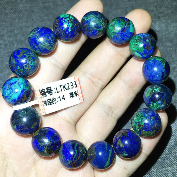 Blue Malachite Azurite Bracelet-ToShay.org
