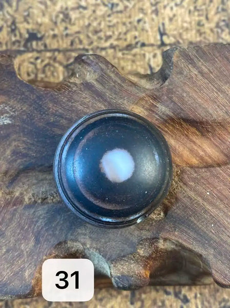 Tibetan Agate Eye Beads-ToShay.org