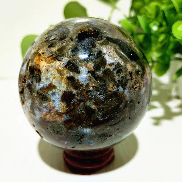 Mixed Ocean Jasper Ball-ToShay.org
