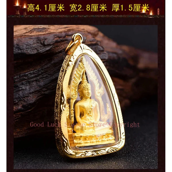 Gold Buddha Amulet-ToShay.org