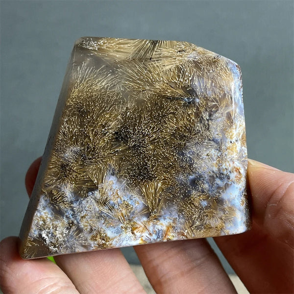 Black Rutilated Hair Raw Quartz-ToShay.org